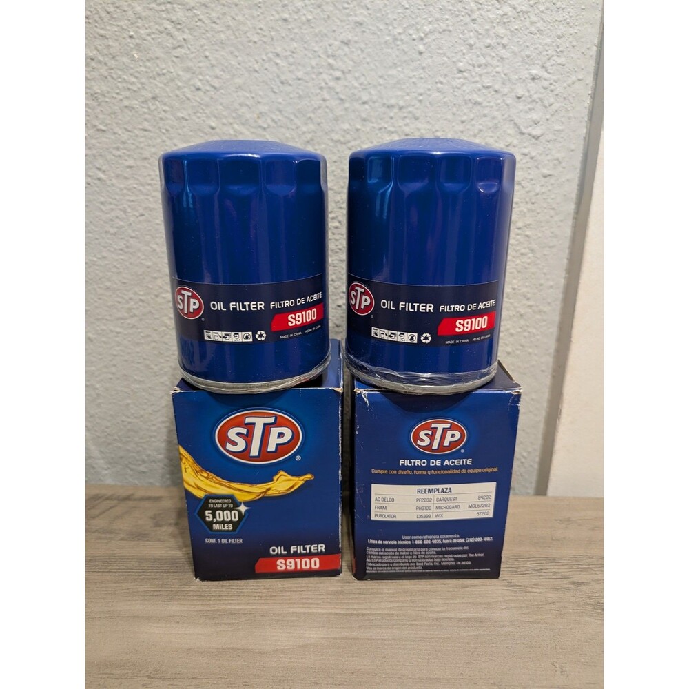 STP S9100 Engine Oil Filters Lot of 2 New Sealed Open Boxes